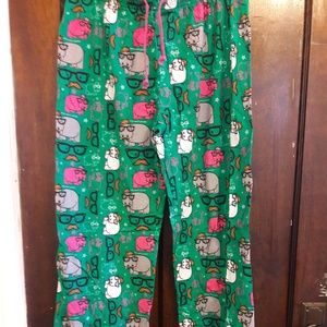 David and Goliath Hippo Pajama Pants